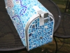 Dolphin Mosaic Mailbox 