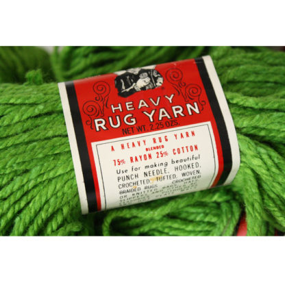 Aunt Lydia’s Heavy Rug Yarn Grass Green