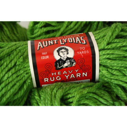 Aunt Lydia’s Heavy Rug Yarn Grass Green