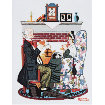 Dimensions Norman Rockwell Crewel Kit Tea For Two