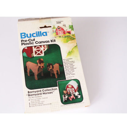 Plastic Canvas Horse Needlepoint Kit #4343 Bucilla