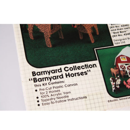 Plastic Canvas Horse Needlepoint Kit #4343 Bucilla