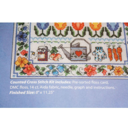 Floral Cross Stitch Kit #1207-10-K Signs of Spring