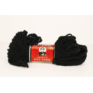 Aunt Lydia’s Black Heavy Rug Yarn
