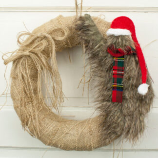 Bigfoot Christmas Wreath